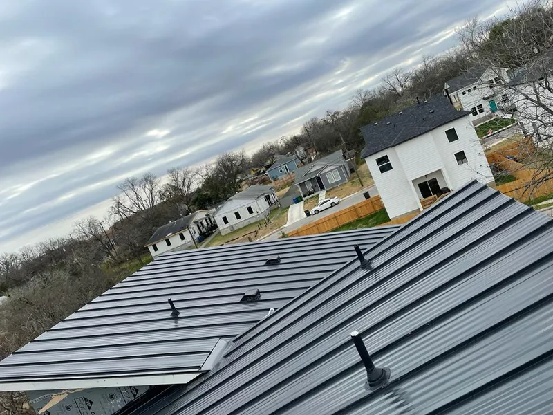 Standing seam metal roof panels with vents for Skylight Repair in Waldwick